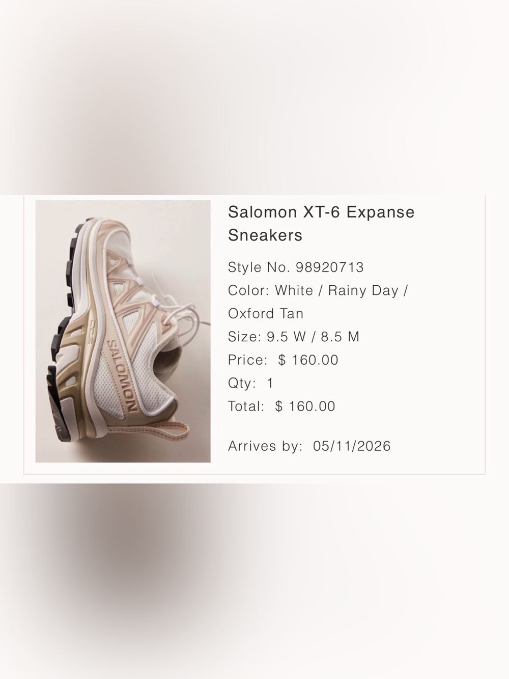 SALOMON XT-6 Expanse Sneakers - Picture 9 of 14